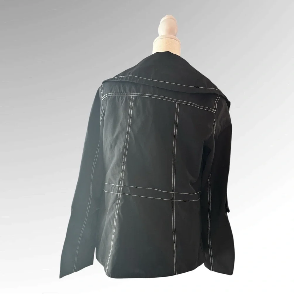 Guess Black Utility Jacket Quilted Weather-Resistant - Picture 2 of 6